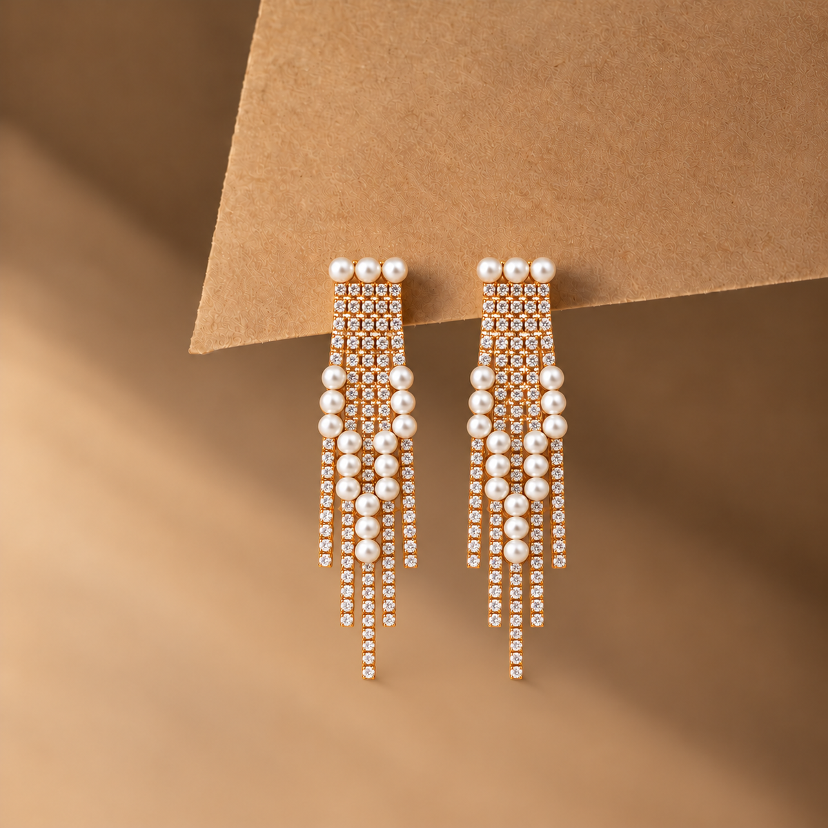 Crystal Chandelier Drop Earrings