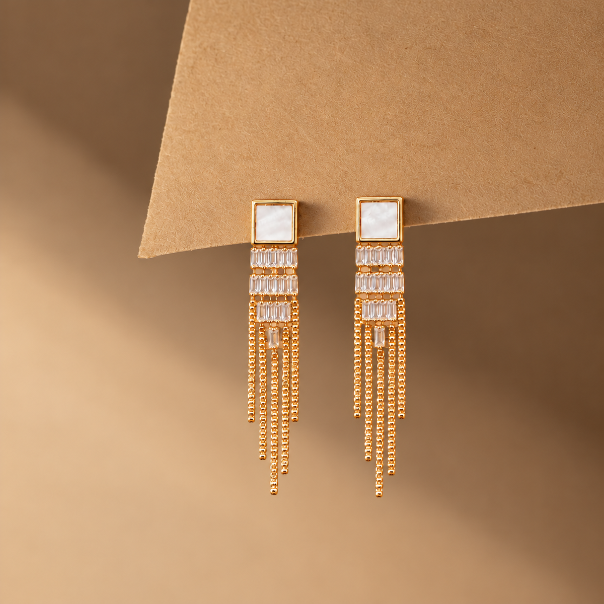 Fringe Drop Earrings