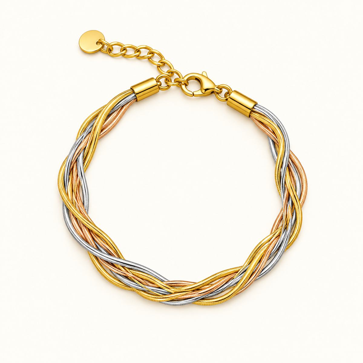 Tricolor Twist Bracelet