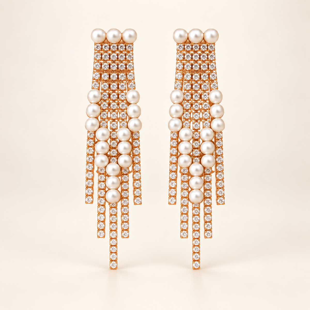 Crystal Chandelier Drop Earrings