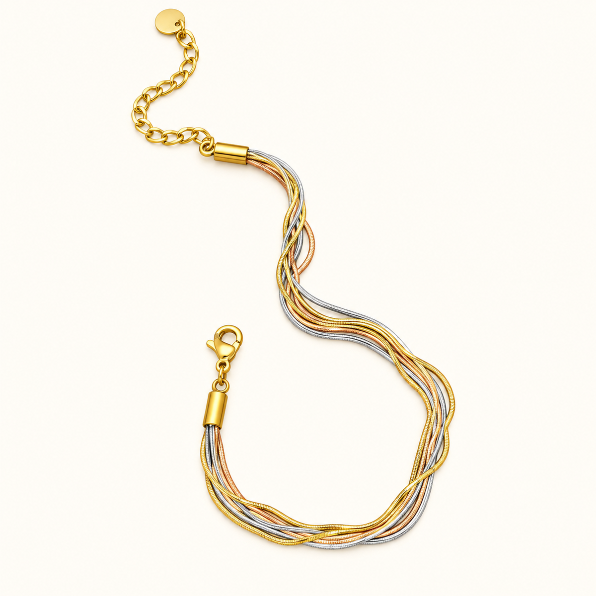 Tricolor Twist Bracelet